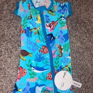 Little Sleepies Nemo Disney shorty NWT